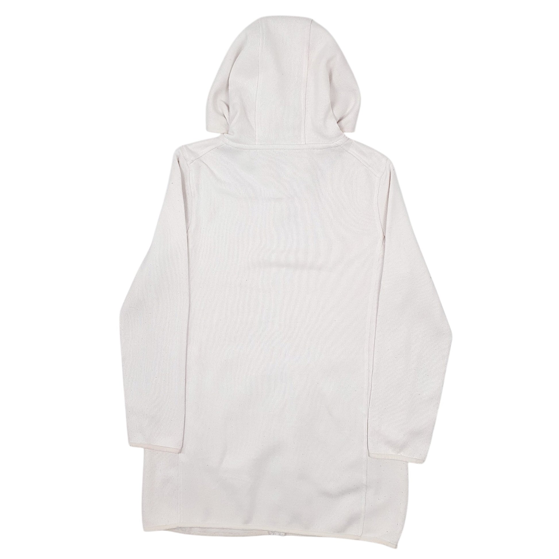 Womens White Tommy Hilfiger Hoodie Trench Full Zip Jumper