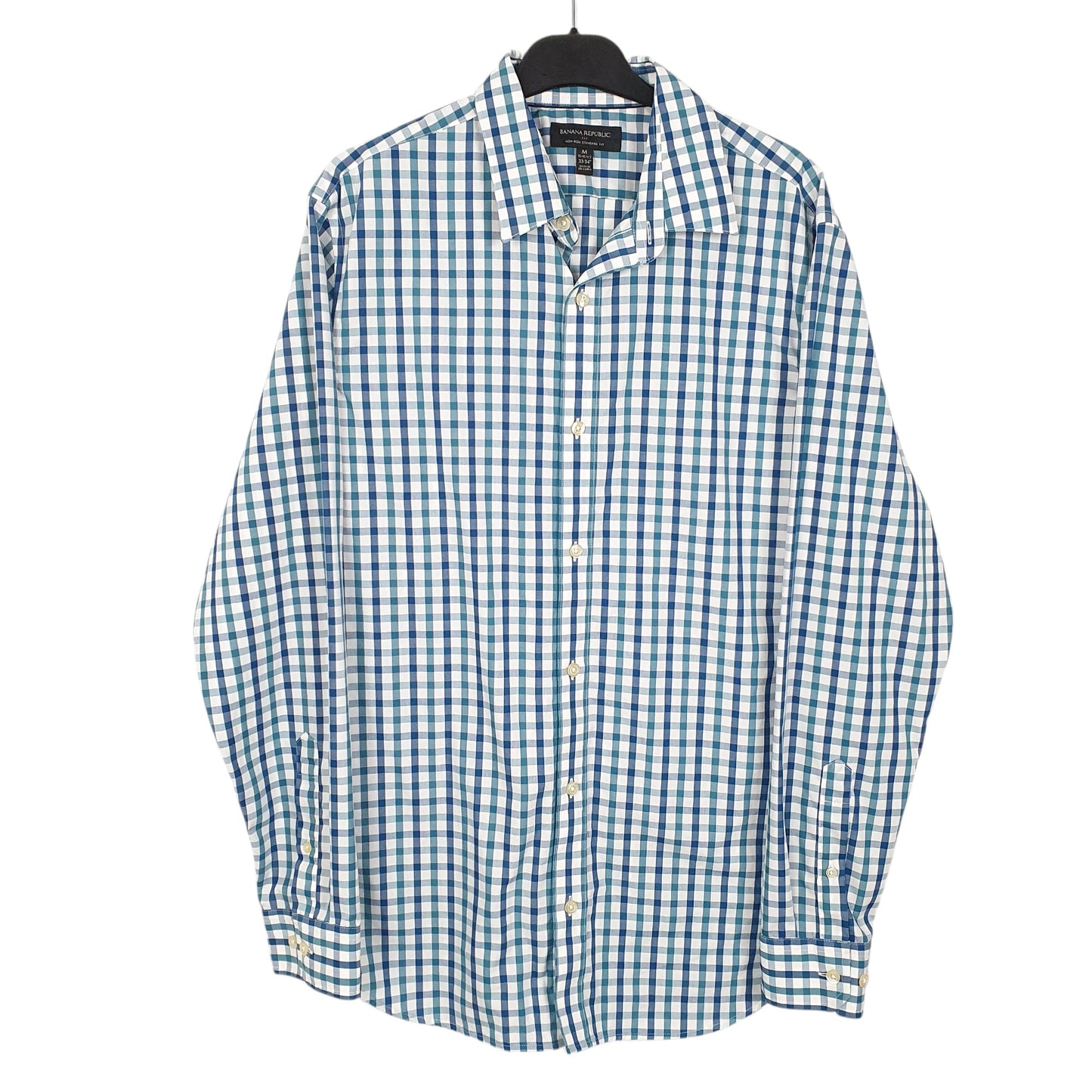 Mens White Banana Republic  Long Sleeve Shirt