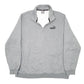 Mens Grey Puma  Quarter Zip Jumper