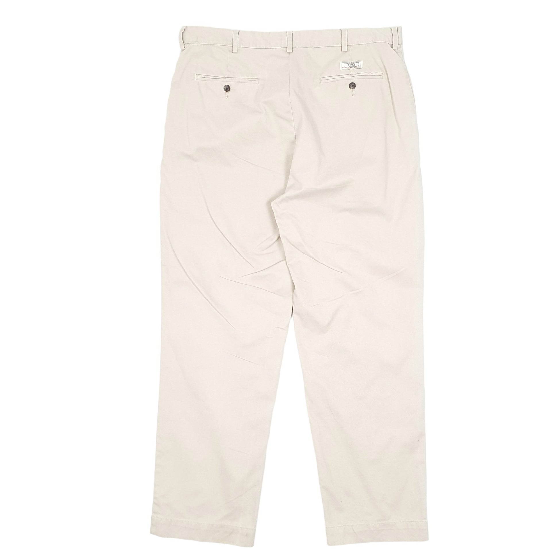 Mens Beige Polo Ralph Lauren  Chino Trousers