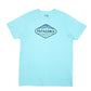Mens Blue Patagonia Slim Fit Spellout Ventura CA Short Sleeve T Shirt