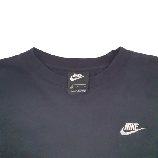 Womens Black Nike  Crewneck Jumper