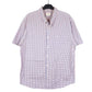 Mens Pink Dockers  Short Sleeve Shirt