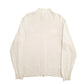 Mens Cream Burberry  Full Zip Jumper