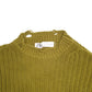 Womens Green Zara Oversized Crewneck Jumper