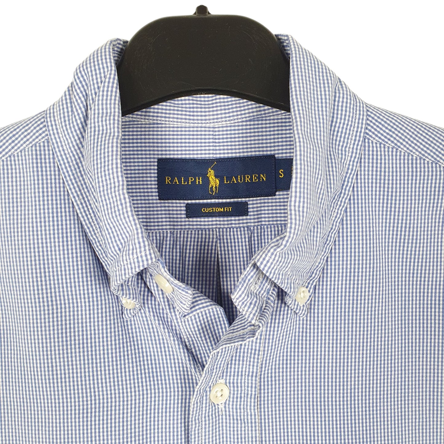 Mens Blue Ralph Lauren  Long Sleeve Shirt