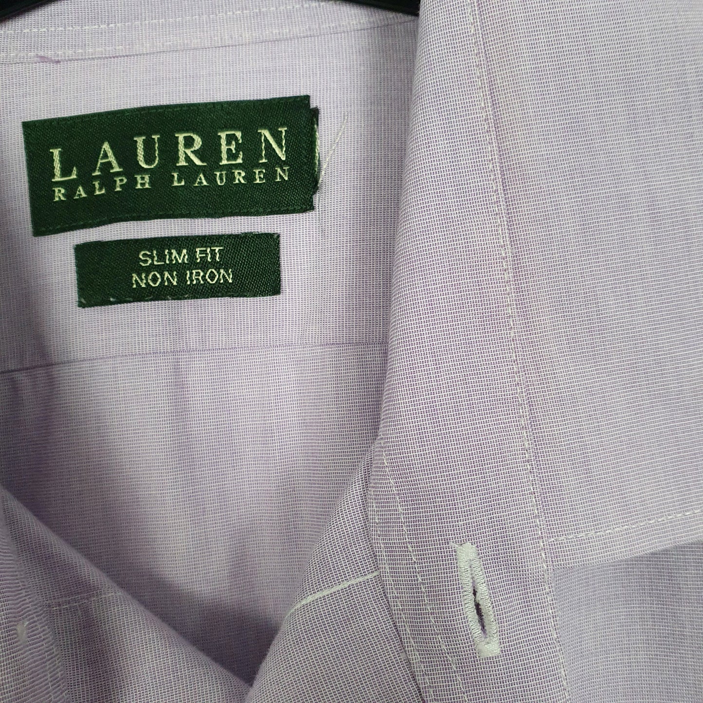 Mens Lilac Ralph Lauren  Long Sleeve Shirt