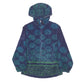 Womens Blue Woolrich Pattern Design Full Zip Jumper