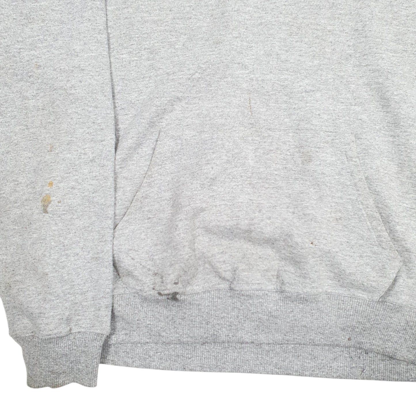 Womens Grey Champion Spellout Hoodie Jumper