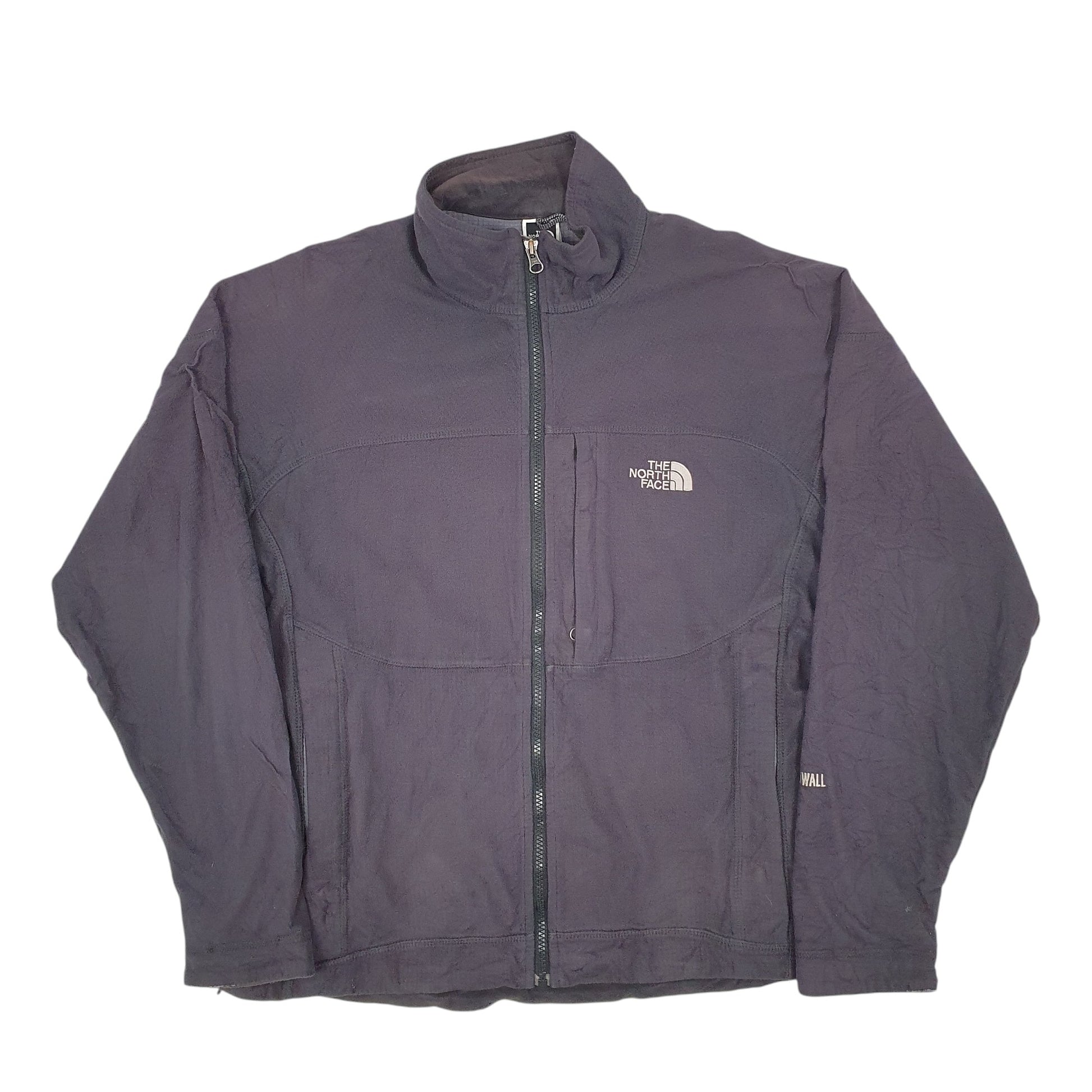 Mens Grey The North Face Windwall Full Zip Jumper
