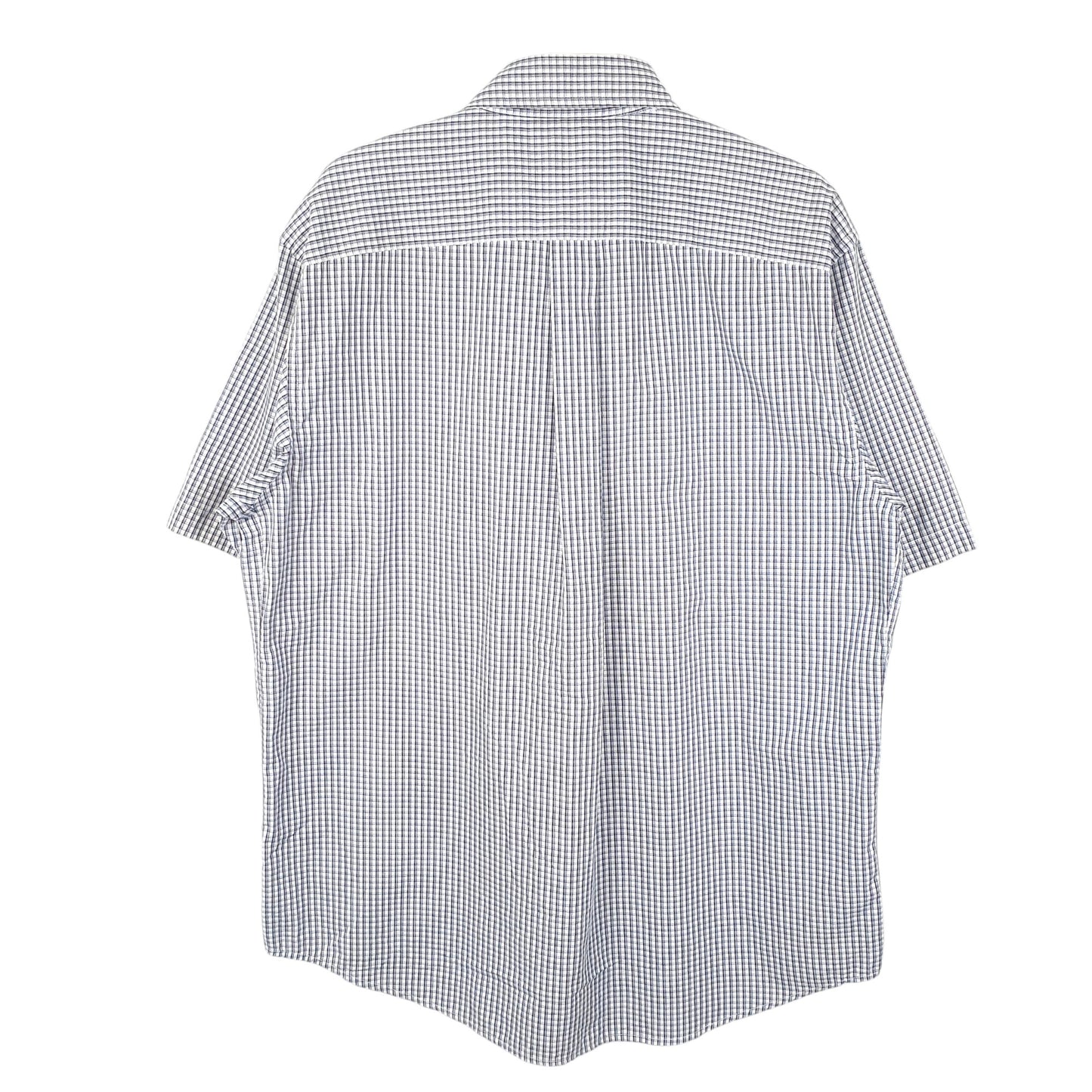 Mens White Dockers  Short Sleeve Shirt