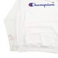 Mens White Champion Spellout Hoodie Jumper
