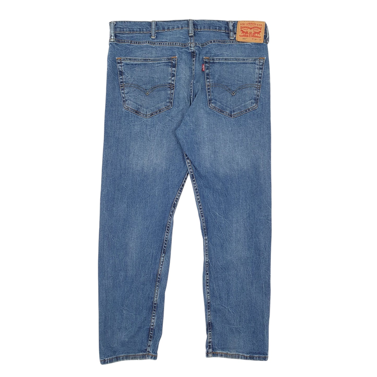 Mens Blue Levis  502 JeansW38 L28