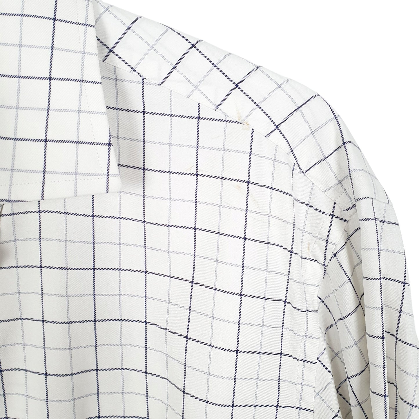 Mens White Burberry London Long Sleeve Shirt