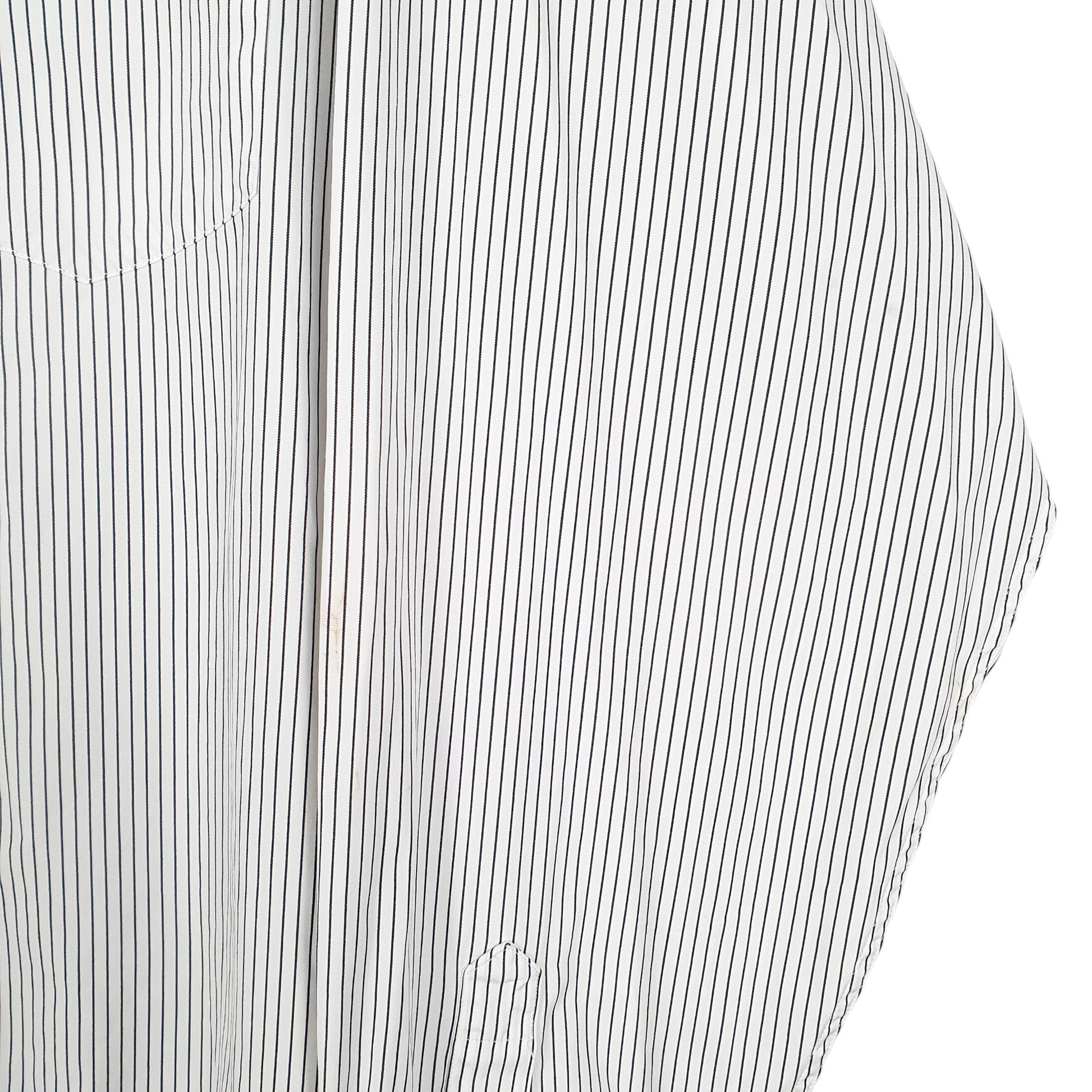 Mens White Lacoste  Long Sleeve Shirt