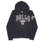 Mens Black NBA Chicago Bulls Hoodie Jumper
