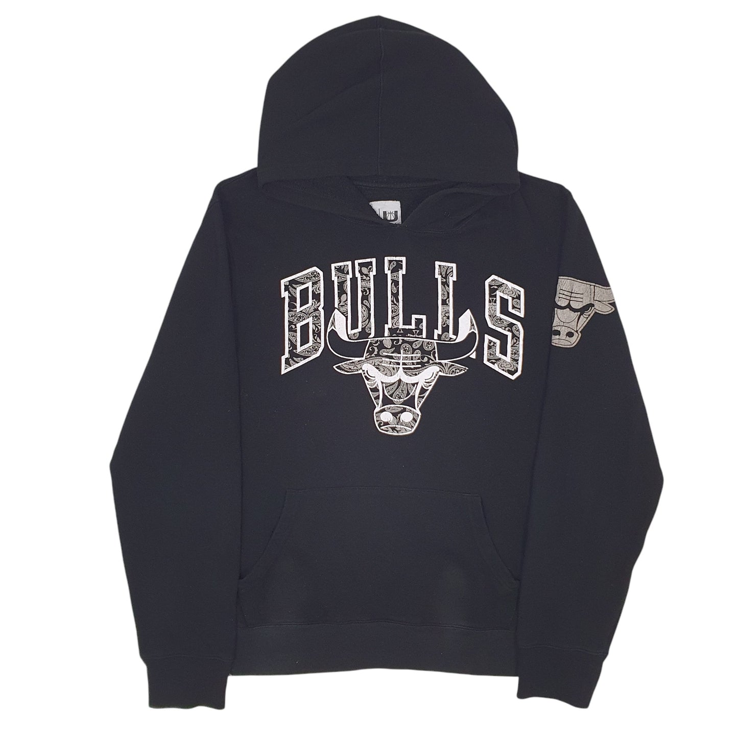 Mens Black NBA Chicago Bulls Hoodie Jumper