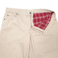 Mens Beige Red Head Lined Winter Hunting Casual JeansW38 L32