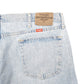 Mens Blue Wrangler Denim Jeans Jorts Relaxed Baggy Denim Shorts
