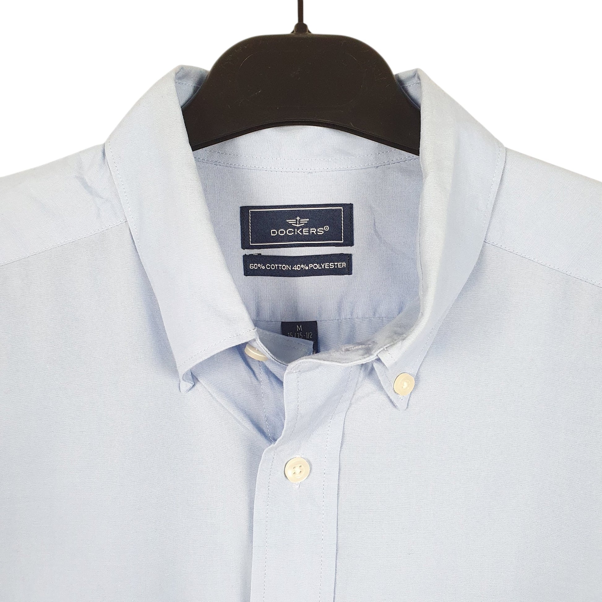Mens Blue Dockers  Long Sleeve Shirt