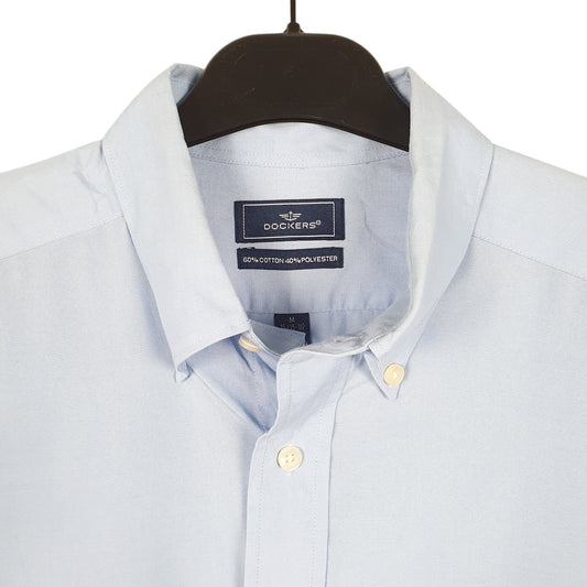 Mens Blue Dockers  Long Sleeve Shirt