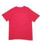 Mens Red Nike Spellout Short Sleeve T Shirt