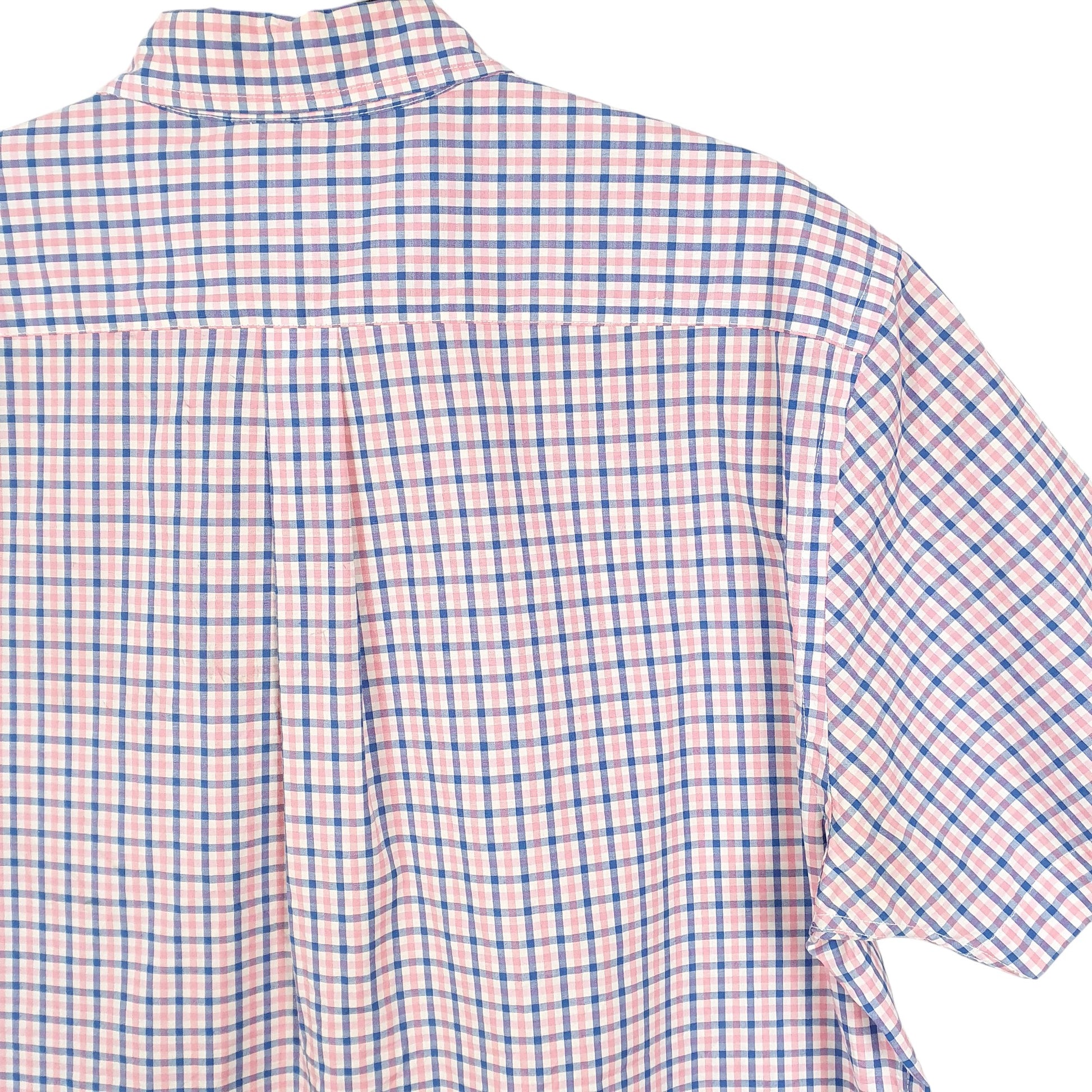 Mens Pink Dockers  Short Sleeve Shirt