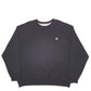 Mens Black Champion  Crewneck Jumper
