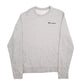 Mens Grey Champion  Crewneck Jumper