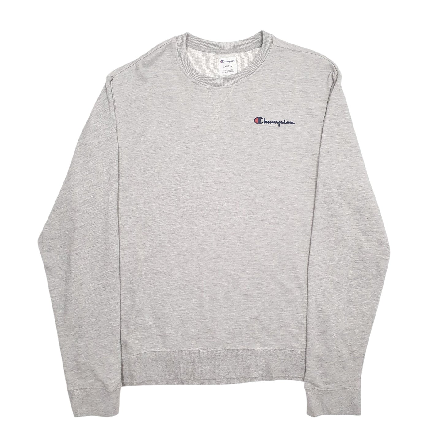 Mens Grey Champion  Crewneck Jumper