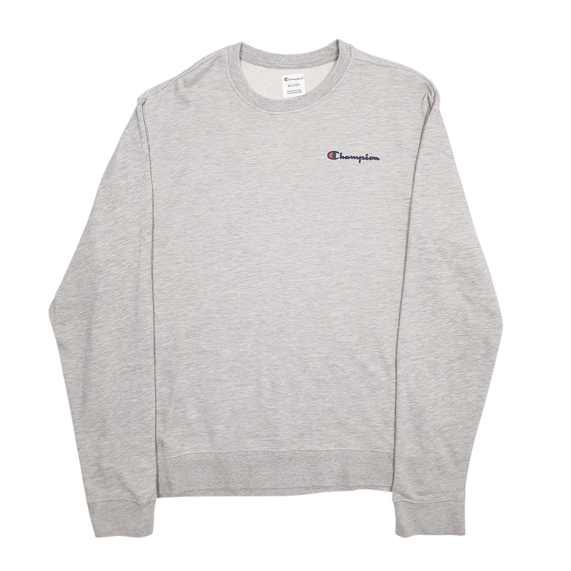 Mens Grey Champion  Crewneck Jumper