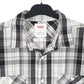 Mens Black Levis Check Short Sleeve Shirt