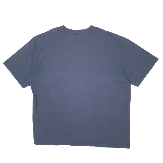 Mens Navy Carhartt  Short Sleeve T Shirt