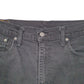 Mens Black Levis  502 JeansW36 L30