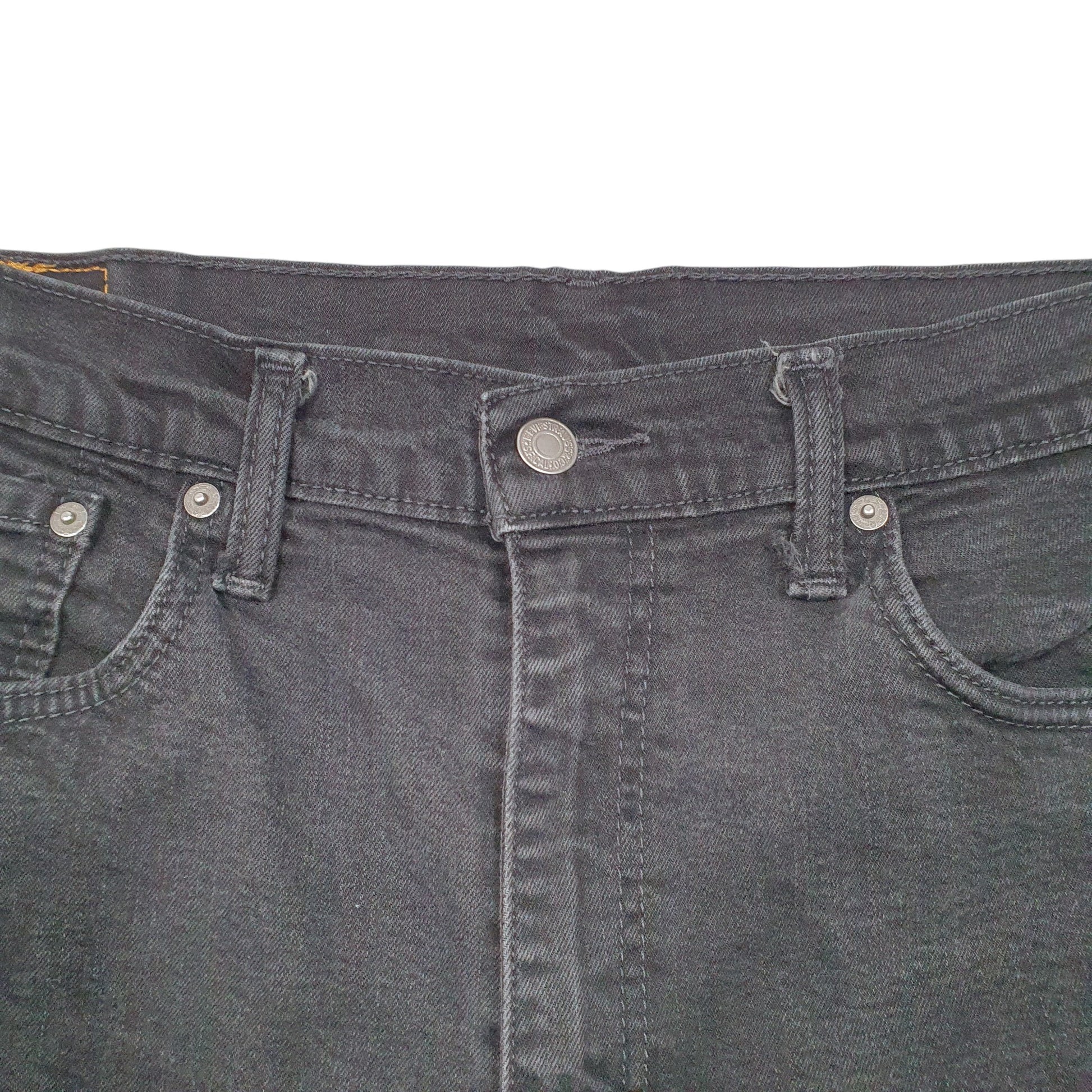 Mens Black Levis  502 JeansW36 L30