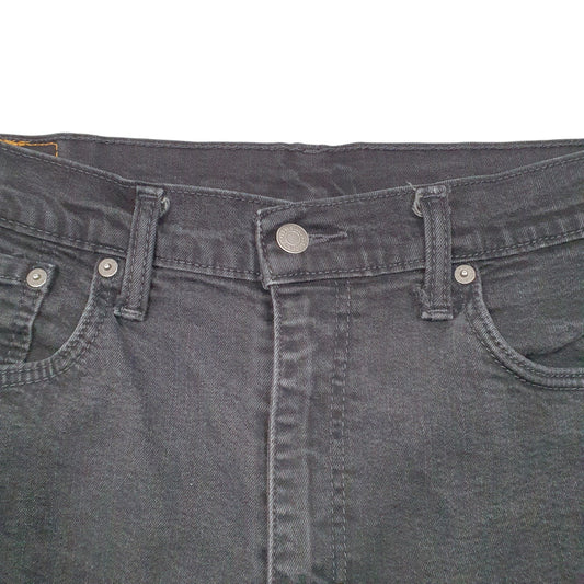 Mens Black Levis  502 JeansW36 L30