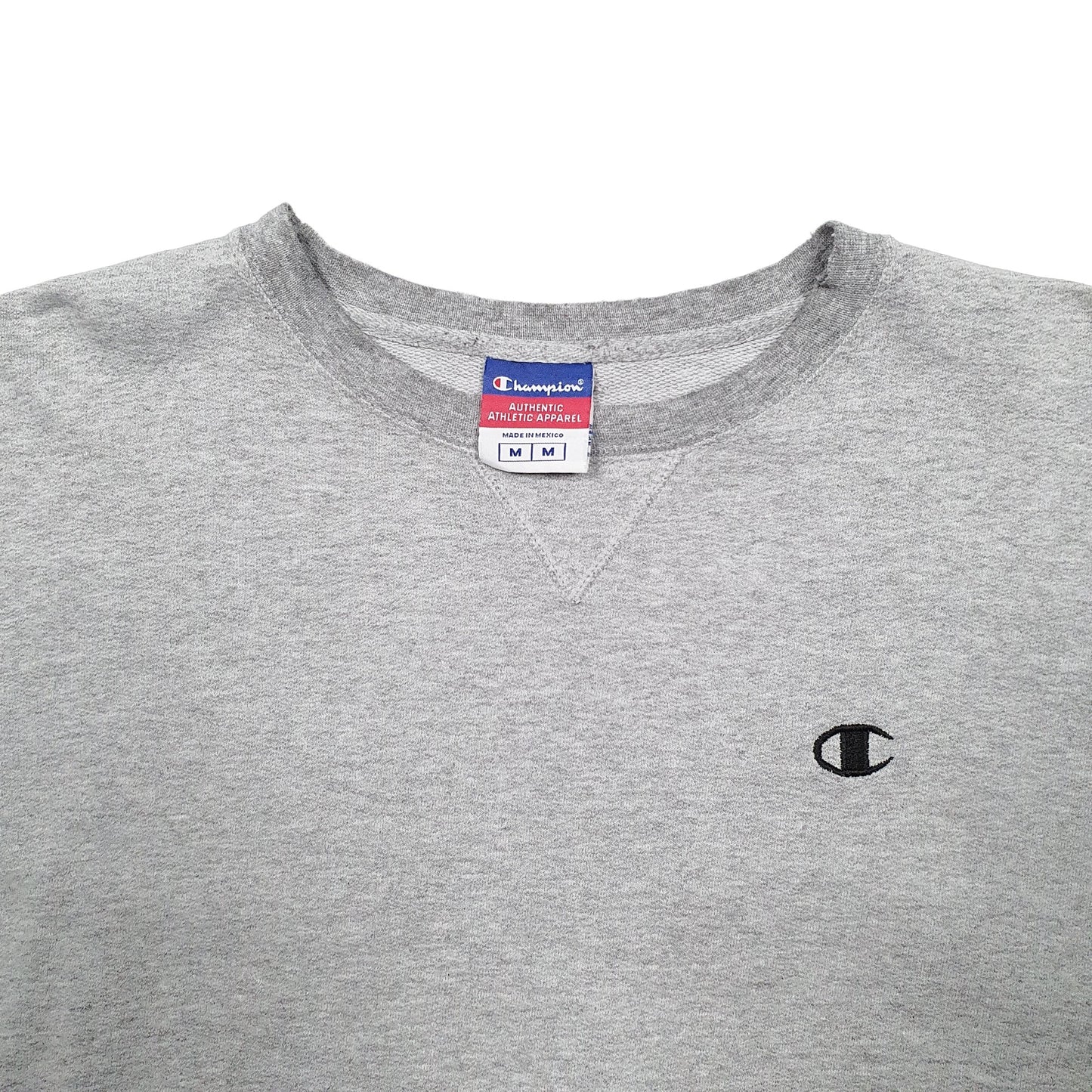 Mens Grey Champion  Crewneck Jumper