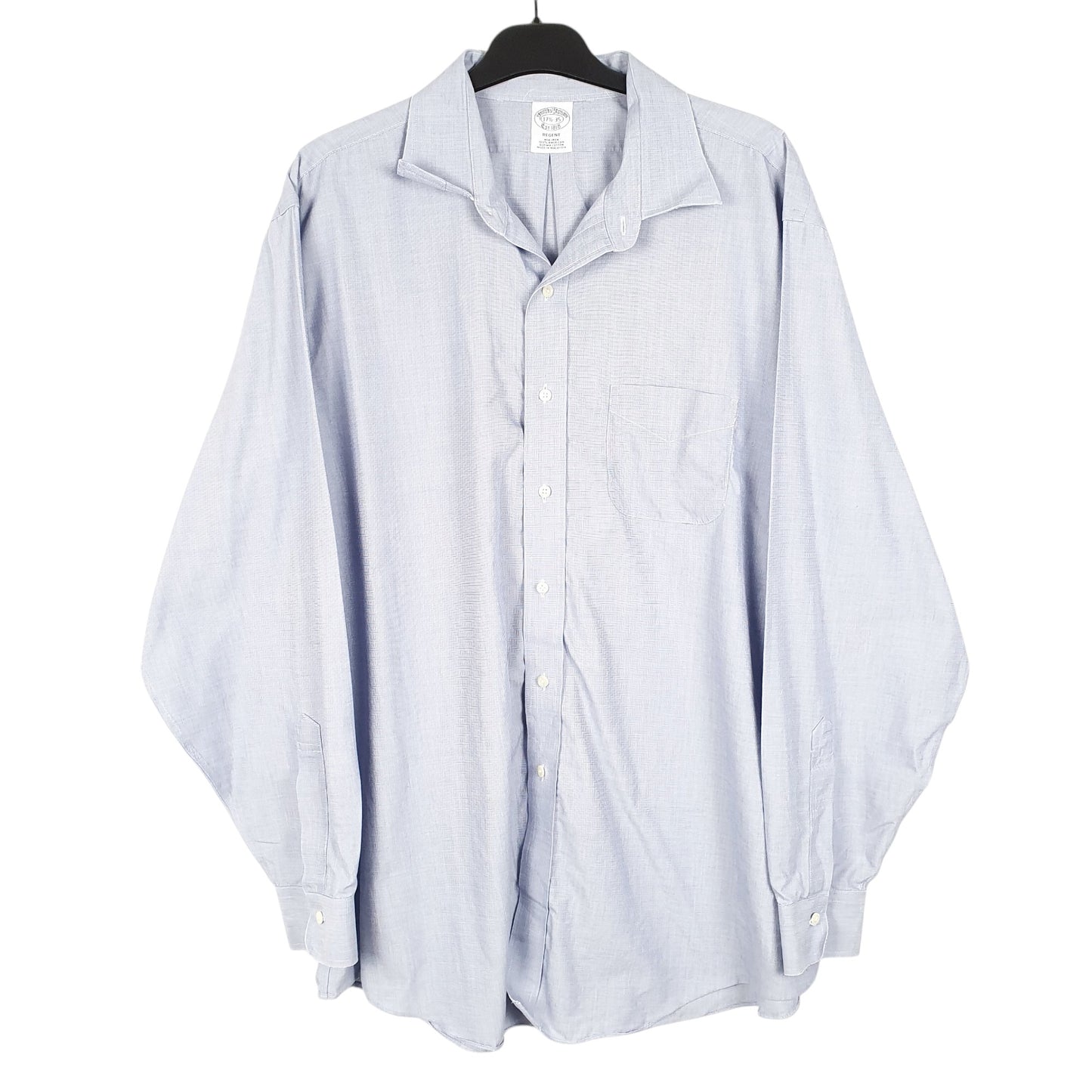Mens Blue Brooks Brothers Regent Long Sleeve Shirt