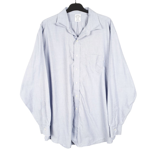 Mens Blue Brooks Brothers Regent Long Sleeve Shirt