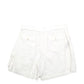 Womens White Ralph Lauren Linen Chino Shorts