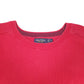 Mens Red Nautica Knit Crewneck Jumper