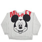 Mens Grey Disney Mickey Mouse Crewneck Jumper