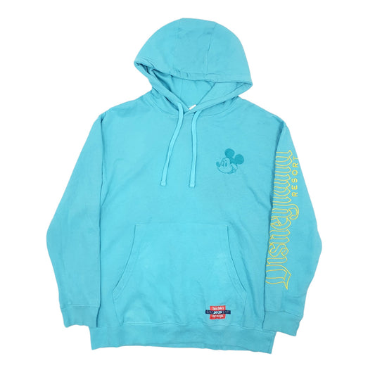 Mens Blue Disney  Hoodie Jumper