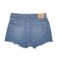 Womens Blue Levis 501 Jorts Hot Pants Denim Shorts