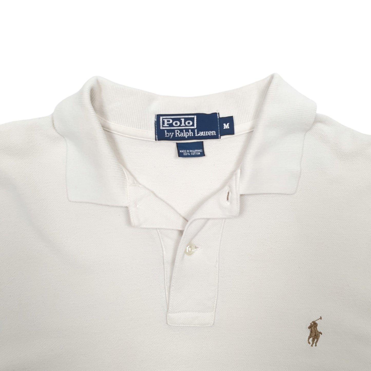 Mens Cream Polo Ralph Lauren  Short Sleeve Polo Shirt