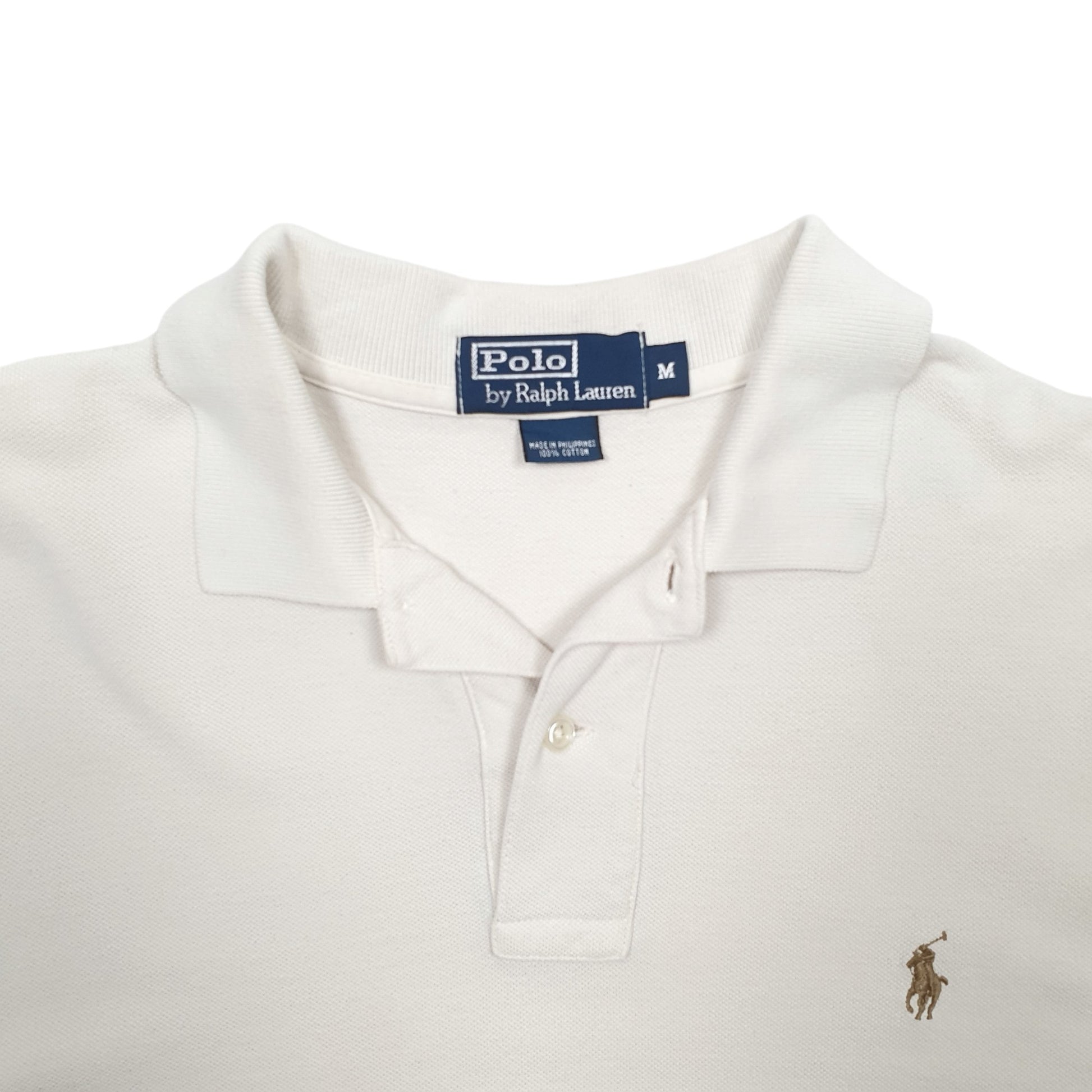 Mens Cream Polo Ralph Lauren  Short Sleeve Polo Shirt