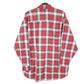 Mens Red Mark's  Long Sleeve Shirt