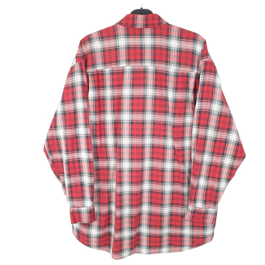 Mens Red Mark's  Long Sleeve Shirt