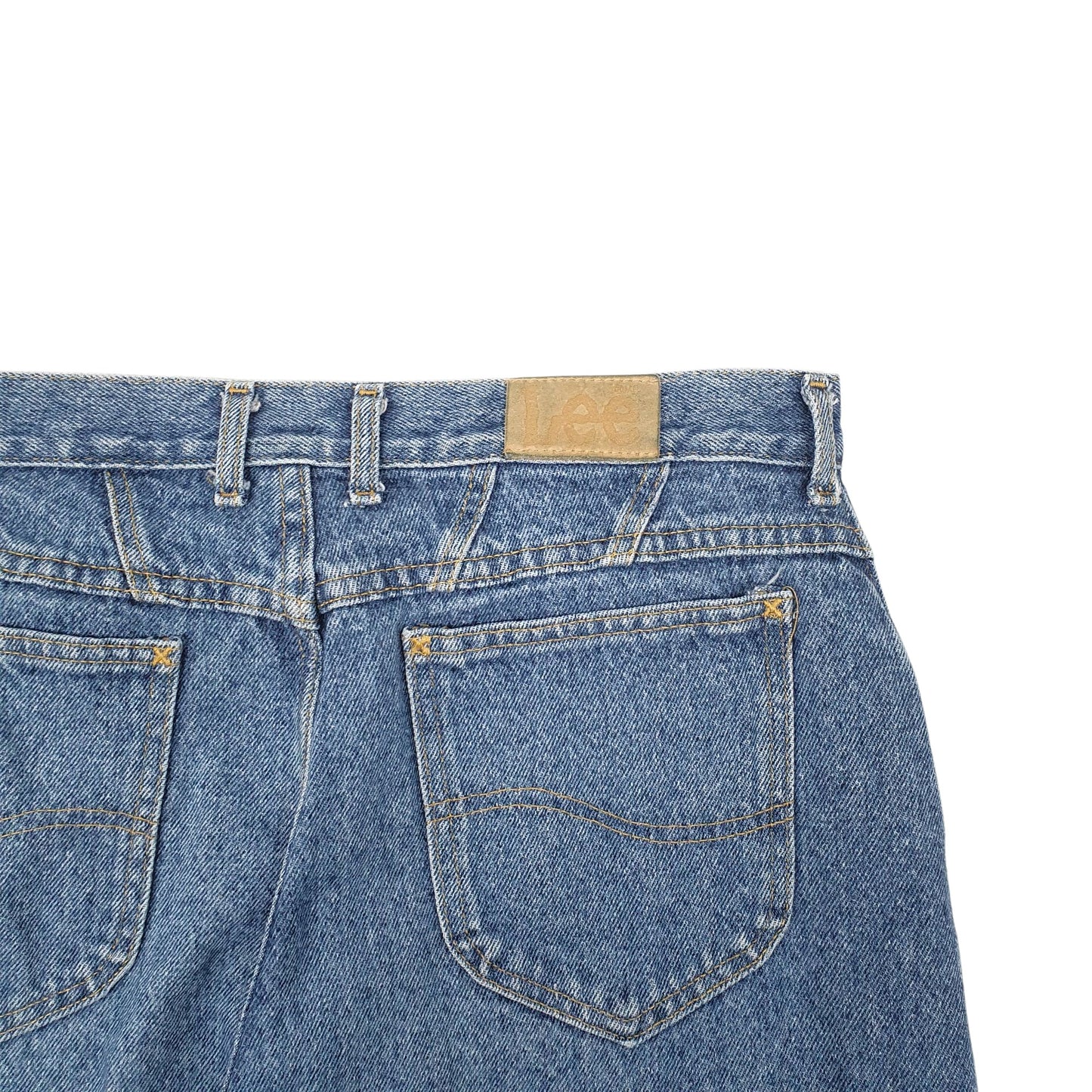 Womens Blue Lee Vintage Made In USA Casual JeansW33 L33