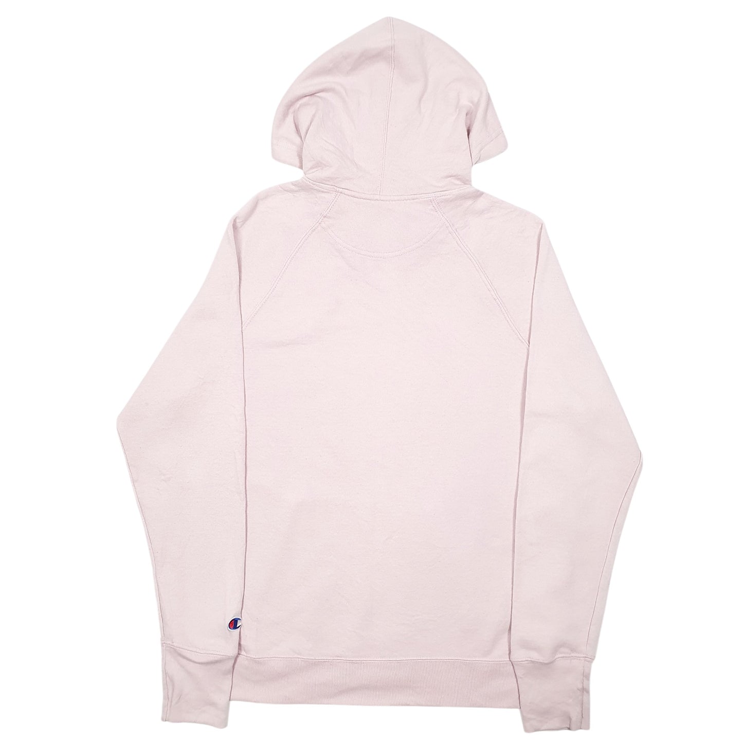 Womens Pink Champion Script Hoodie Jumper